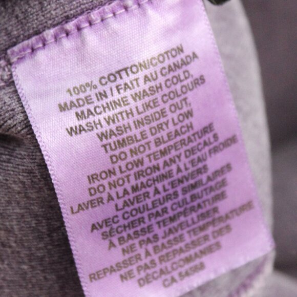 Saint Alfred Purple Embroidered Pullover Cotton Hoodie Sweatshirt Size Small - Picture 5 of 5